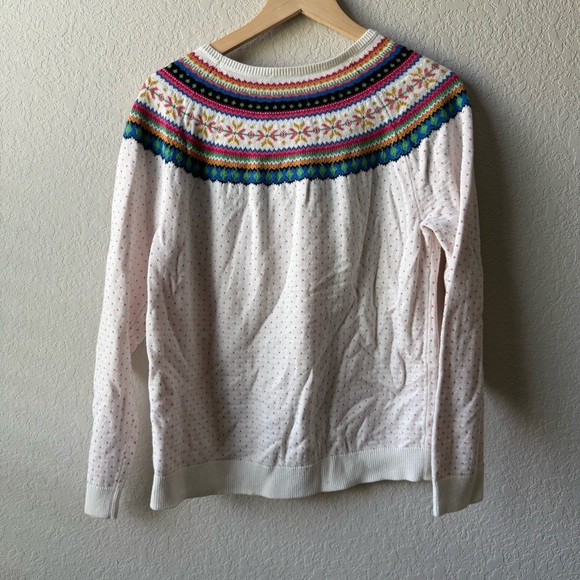 Talbots Multicolor Fair Isle Knit Sweater - Picture 2 of 4